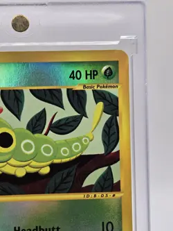 Pokemon TCG Caterpie 96/165 Expedition Reverse Holo Card NM - Image 4