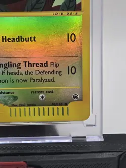 Pokemon TCG Caterpie 96/165 Expedition Reverse Holo Card NM - Image 5