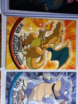 Topps Chrome Pokemon Card Lot Charizard Ninetails Mint - Image 2