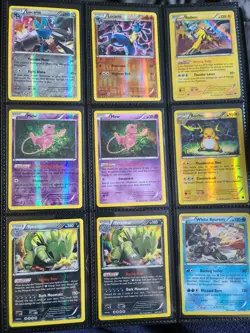 Huge Holo/Reverse Holo Pokemon Card Binder Collection Lot 2014/2017 All NM-Mint - Image 1