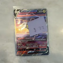 Pokemon Raikou V GG41/GG70 Full Art Holo Basic Lightning Rondo 200HP Card - Image 1