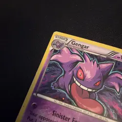 Pokemon TCG Gengar 60/162 Cosmo Holo Rare 2015 Card - Image 2