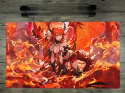 Ygomat Branded Storyline Trading Card Game Playmat TCG Mat Free Best Tube / Bag - Image 1