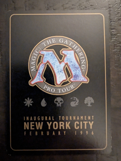 MTG Strip Mine – 1997 Inaugural Tournament Gold Border – Vintage Magic Card - Image 2