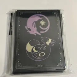 Pokemon TCG Card Sleeves - Umbreon & Espeon - 64 Standard Size - Image 1