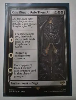 Mtg - One Ring To Rule Them All - Image 1