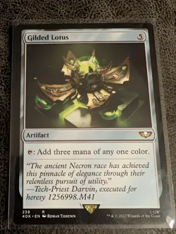 Gilded Lotus #239 (NM) Warhammer 40,000 40K Magic MTG - Image 1