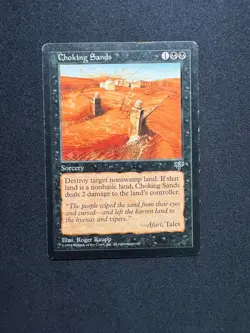 CHOKING SANDS Mirage - Magic: The Gathering - LP - Image 1