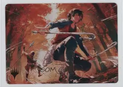 Jet Rebel Leader #26 Magic Avatar: The Last Airbender TLA Art Series #26 - Image 1