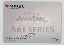 Jet Rebel Leader #26 Magic Avatar: The Last Airbender TLA Art Series #26 - Image 2