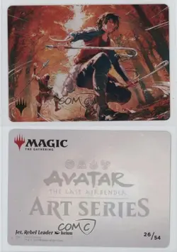 Jet Rebel Leader #26 Magic Avatar: The Last Airbender TLA Art Series #26 - Image 3