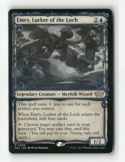 Emry, Lurker of the Loch - #9 - Non Foil - MTG - Near Mint - Image 1