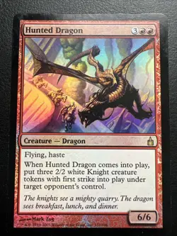 Hunted Dragon Ravnica: City of Guilds Foil - Image 1
