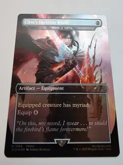 Clive's Invictus Blade - Blade of Selves (Rainbow Foil) Secret Lair Drop Foil - Image 1