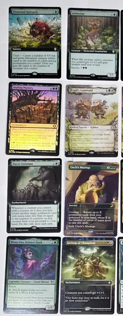 MTG Green Commanders Lot 20 Mythic Rare - High Perfect Morcant, Aurora Awakener+ - Image 2