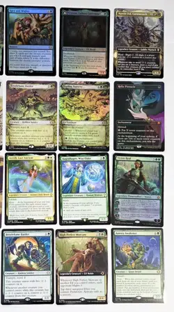 MTG Green Commanders Lot 20 Mythic Rare - High Perfect Morcant, Aurora Awakener+ - Image 3
