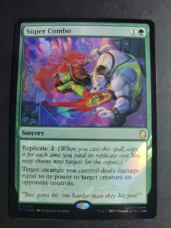 Super Combo (Surge Foil) Rare MTG Ninja Turtles Commander - Image 1