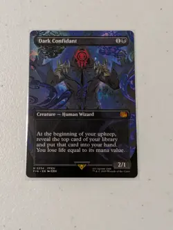 MTG Dark Confidant (Borderless) Final Fantasy NM - Image 1