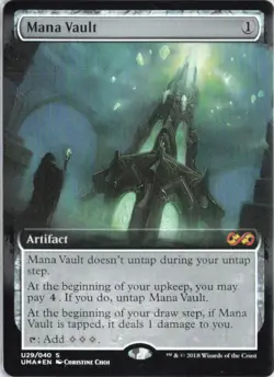 MTG Mana Vault S Ultimate Masters: Box Toppers U29 NM FOIL - Image 1