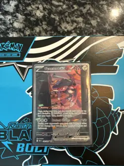 Pokemon TCG Genesect EX Holo Rare Card Scarlet & Violet Black Bolt 169/086 - Image 2