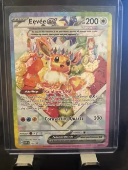 Pokemon TCG Eevee EX Svp 174 Sv: Scarlet & Violet Promo. - Image 2