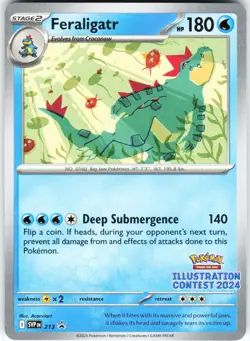 Feraligatr - (Illustration Contest 2024) 213 Pokemon SV: Scarlet & Violet Promo - Image 1