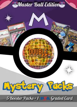2025 Pokemon Mystery Pack / 5 Packs + 1 PSA Graded Card / Deluxe - Image 3