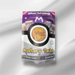 2025 Pokemon Mystery Pack / 5 Packs + 1 PSA Graded Card / Deluxe - Image 4