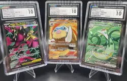 Pokemon Mamoswine EX, Serperior EX Holo, Mega Mawile EX CGC Lot 162/132 174/159… - Image 1