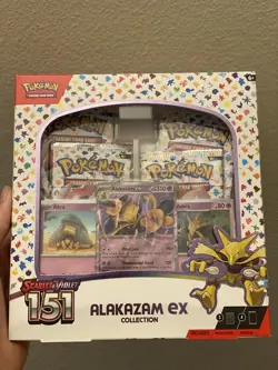 Pokemon TCG: Scarlet & Violet-151 Alakazam ex Collection Booster Box 820650855269 - Image 1