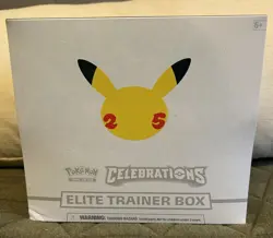Pokemon TCG: 25th Anniversary Celebrations Elite Trainer Box (2021) 820650809439 - Image 1