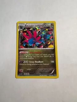 Hydreigon - 74/119 - Holo Rare - Phantom Forces Pokemon TCG - NM - Image 1