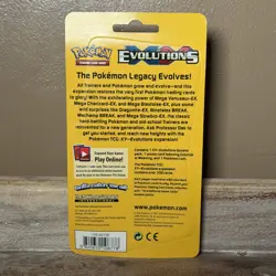 Pokemon TCG XY Evolutions 1 Booster Pack Greninja Promo Coin Sealed Blister - Image 2