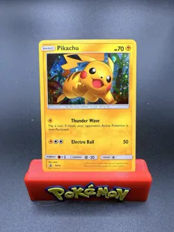 Pikachu - SM76 - Pokemon Sun & Moon Promo Holo Rare Card Sun & Moon NM-c - Image 1