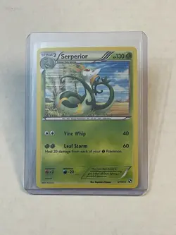 Pokemon TCG Serperior 5/114 Black & White Base Set Holo Rare NM 2011 NICE LOOK!! - Image 1