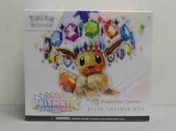 2025 Pokemon Prismatic Evolutions Pokemon Center Sealed ETB Elite Trainer Box - Image 1