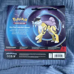 Pokemon Mega Evolution & Phantasmal Flames 2-Pack Blister Raikou - Sealed - Image 2