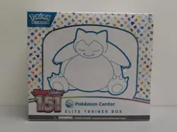 2023 Pokemon Scarlet & Violet 151 Sealed Pokemon Center ETB Elite Trainer Box - Image 1