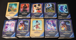 Lot Of 10 Disney Lorcana 80 Card Deck Boxes Assorted Characters Factory Sealed - Image 1