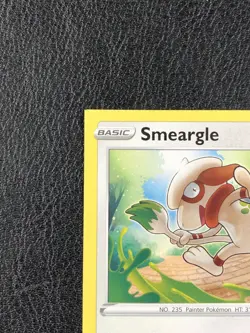 Square Cut Pair - Smeargle 137/195 - Silver Tempest - Pokemon TCG - Error - Image 3