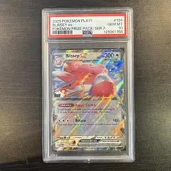 2025 Pokemon Stamped Prize Pack Series 7 Blissey ex #134 PSA 10 Gem Mint - Image 1