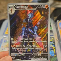 Pokemon Ceruledge 197/191 Illustration Rare Holo 140HP Black Blaze Slash - Image 1