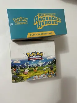 Pokemon TCG Ascended Heros ETB & Mini Tin Display 🔥 29 Packs Total 🔥 - Image 5