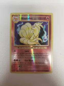 Ninetales 15/108 Reverse Holo Rare Pokemon XY Evolutions 2016 LP - Image 1