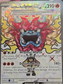 Hearthflame Mask Ogerpon ex SV06: Twilight Masquerade 192/167 - Pokemon TCG - Image 2