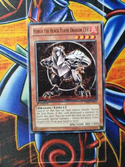 Yugioh - Horus The Black Flame Dragon LV4 - YSKR-EN019 - 1st Edition - Mint - Image 1