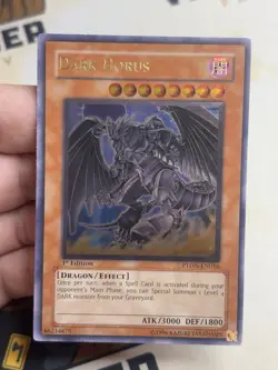 Dark Horus PTDN-EN016 Ultimate Rare 1st Edition YuGiOh! NM - Image 2