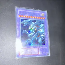 Konami Blue-Eyes Ultimate Dragon P3-01 Fusion Holo Japanese Replica Yu-Gi-Oh! T… - Image 1
