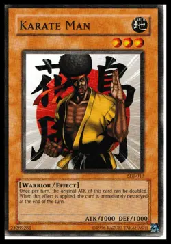 Karate Man SDJ-013 YuGiOh Starter Deck: Joey - Image 1