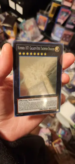 Number 107: Galaxy-Eyes Tachyon Dragon (Ghost Rare) Unlimited - Image 1